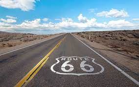 Route 66: from east to west
